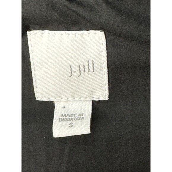 J Jill Vest Womens Small Gray Full Zip Sleeveless Quilted Puffer - Picture 8 of 9